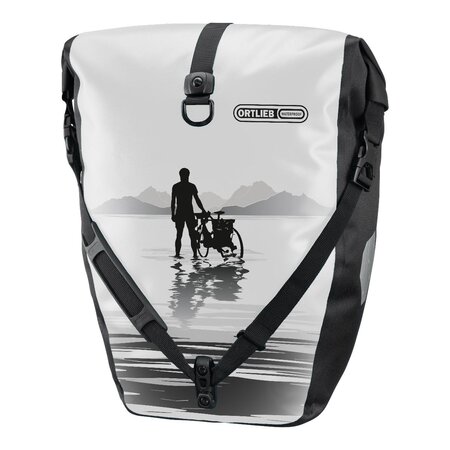 Ortlieb Enkele Fietstas Back-Roller Design Lake QL 2.1 White/Black 20L