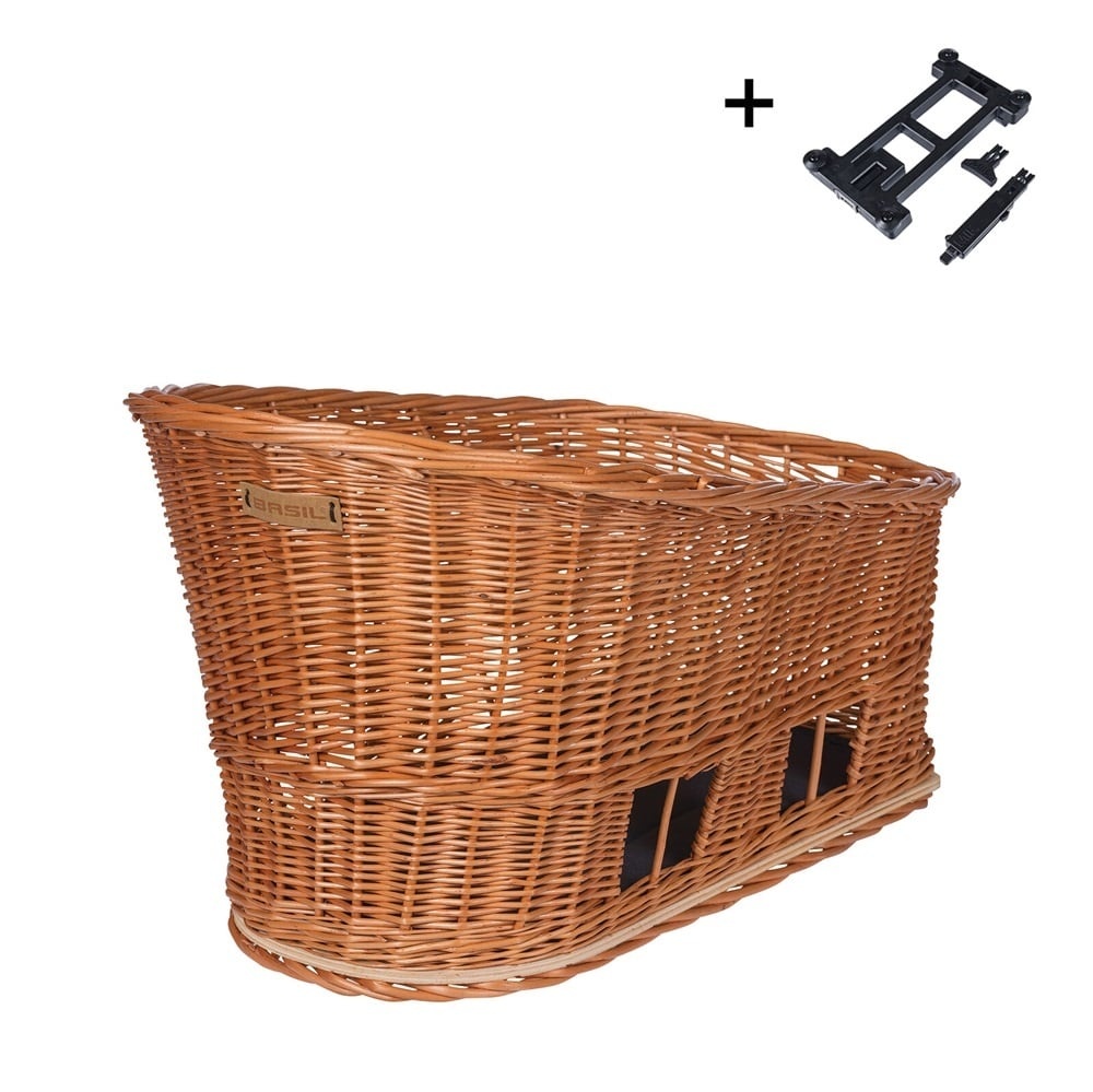 Hondenfietsmand Pasja L 50 cm Natural - MIK 2.0 afbeelding