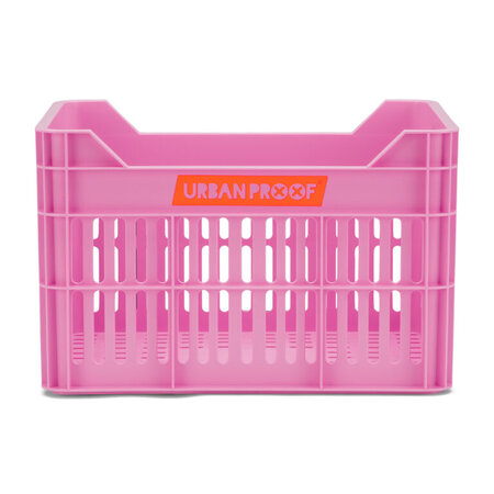 Urban Proof Fietskrat Recycled Junior 10L Felroze