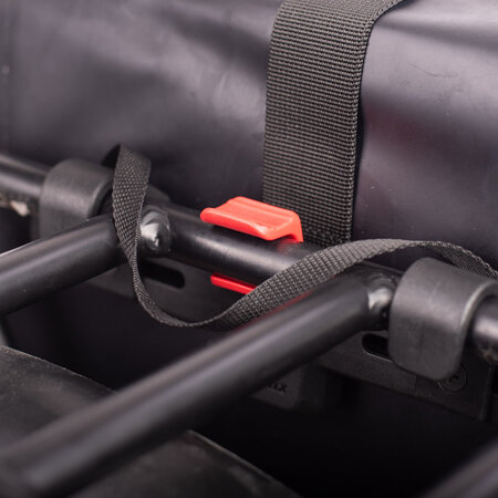 Beck Enkele fietstas Base TPU Zwart/Blauw 18L