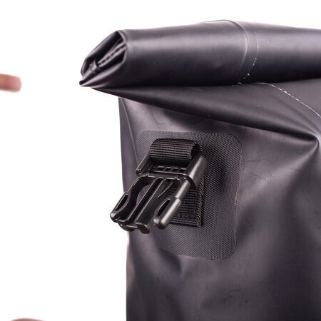 Beck Enkele fietstas Base TPU Zwart/Blauw 18L