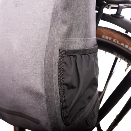 Beck Enkele fietstas en rugtas Base Backpack Zwart/Blauw 18L