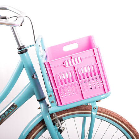 Urban Proof Fietskrat Recycled Junior 10L Felroze