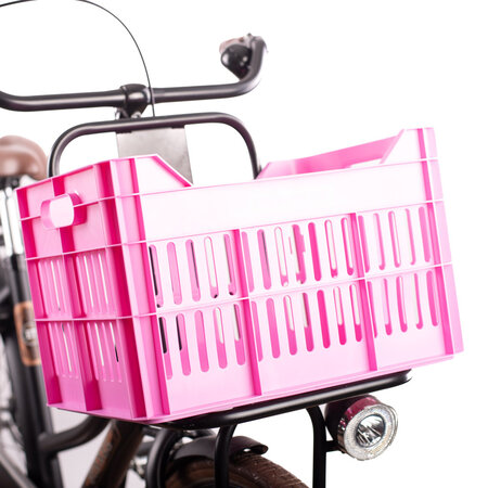 Urban Proof Fietskrat Recycled 30L Felroze