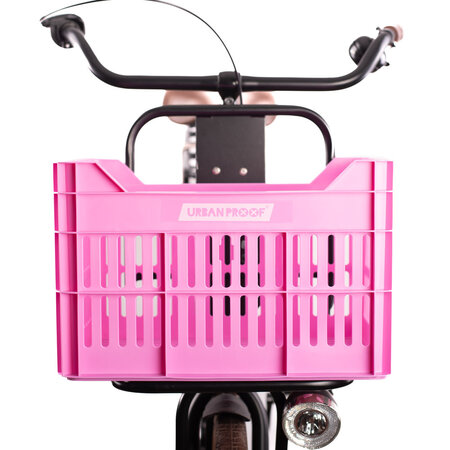 Urban Proof Fietskrat Recycled 30L Felroze