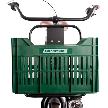 Urban Proof Fietskrat Recycled 30L Retro Groen