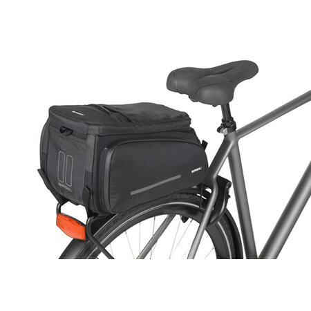 Basil Move Bagagedragertas 10-26L Zwart