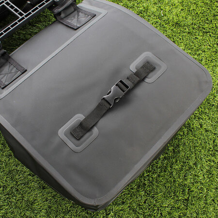 Basil Dubbele fietstas Urban Dry MIK 2.0 50L Zwart