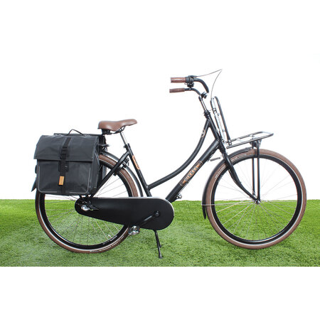 Basil Dubbele fietstas Urban Dry MIK 2.0 50L Zwart