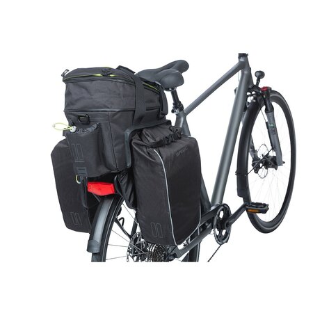 Basil Miles Trunkbag XL Pro MIK 2.0 9-36L Bagagedragertas Black Lime