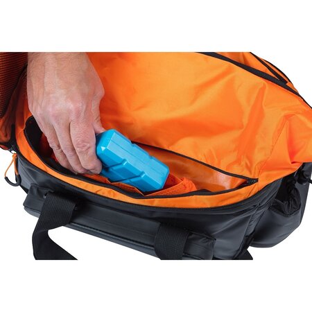 Basil Miles Tarpaulin Trunkbag XL Pro MIK 2.0 9-36L Bagagedragertas Black Orange
