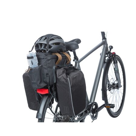 Basil Miles Trunkbag XL Pro MIK 2.0 9-36L Bagagedragertas Black Brown