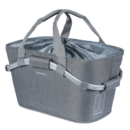 Basil Fietsmand 2Day Carry All Rear Basket MIK 2.0 Grijs 22L