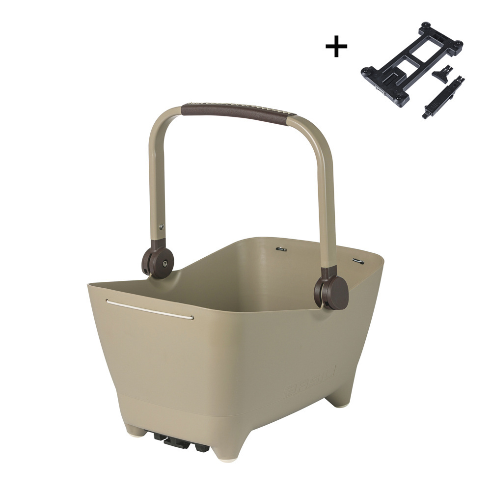 Hondenfietsmand Buddy MIK 2.0 Biscotti Brown - ook voor de kat