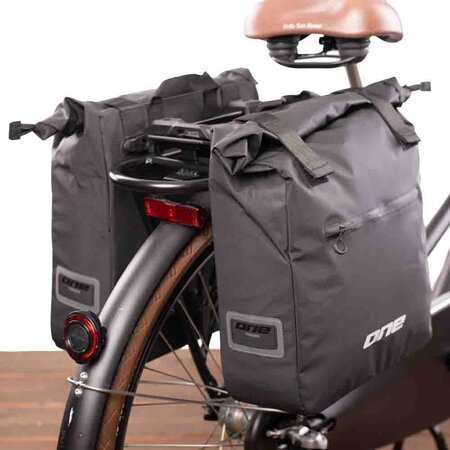 ONE Bikeparts Enkele fietstas RC. Bag 30 met AVS -Set van twee tassen
