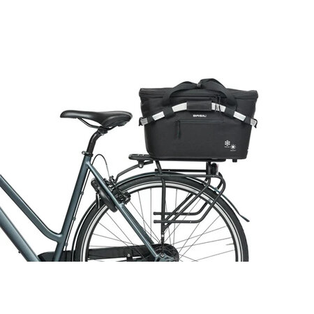 Basil Fietsmand Classic Carry All Iso Rear Basket MIK 2.0 Black 22L