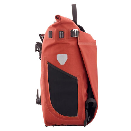 Ortlieb Enkele Fietstas en Rugtas Vario Plus QL 2.2 Dark Chili - 26L