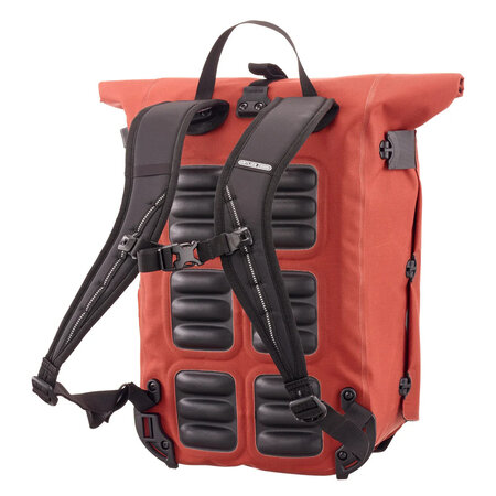 Ortlieb Enkele Fietstas en Rugtas Vario Plus QL 2.2 Dark Chili - 26L