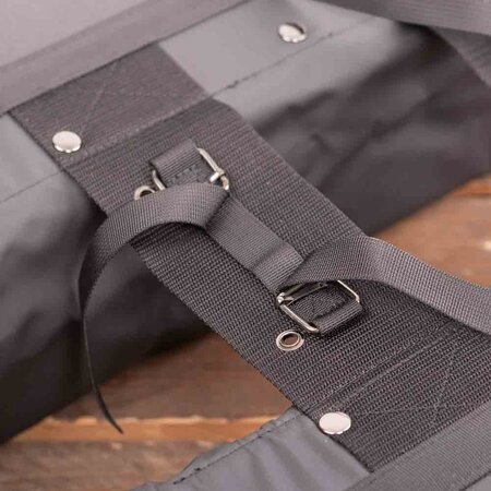 Beck Dubbele fietstas Organic Rode Bies 42L