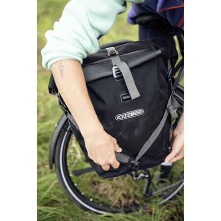 Ortlieb Enkele Fietstas Back-Roller Plus QL 2.2 Black - 23L