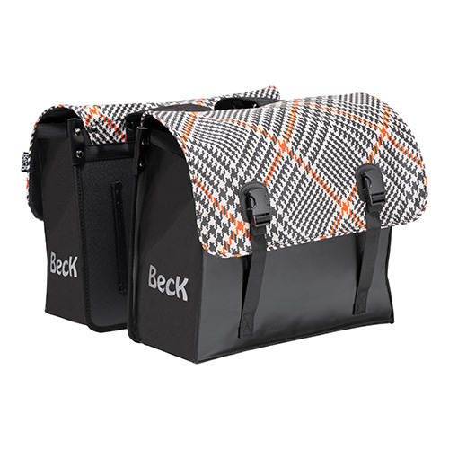 Dubbele fietstas Classic Tweed 46L