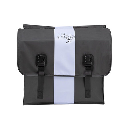 Beck Dubbele fietstas Classic Pastel Lilac 46L