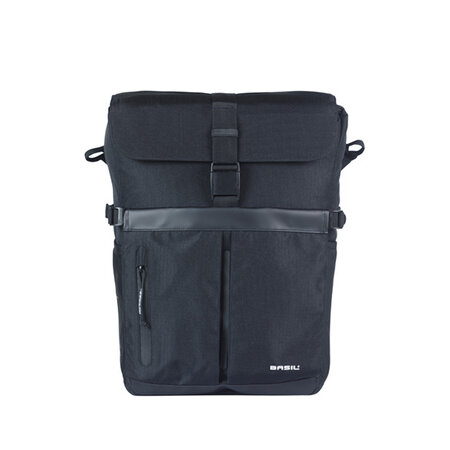 Basil Enkele Fietstas Move MIK Hooks 15L Zwart