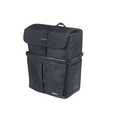 Basil Enkele Fietstas Move MIK Hooks 15L Zwart