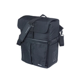 Basil Enkele Fietstas Move MIK Hooks 15L Zwart