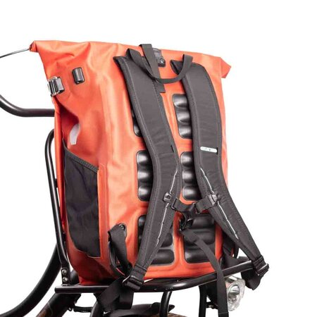 Ortlieb Enkele Fietstas en Rugtas Vario QL 3.1 Rooibos 20L