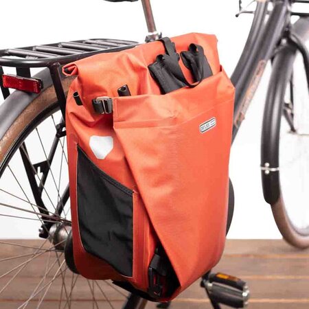 Ortlieb Enkele Fietstas en Rugtas Vario QL 3.1 Rooibos 20L