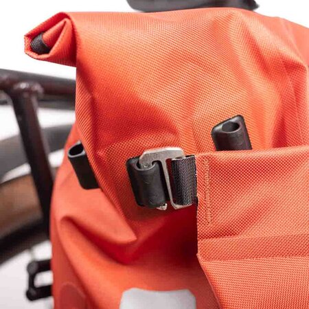 Ortlieb Enkele Fietstas en Rugtas Vario QL 3.1 Rooibos 20L