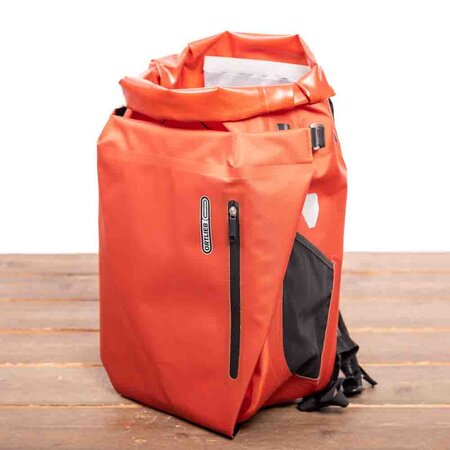 Ortlieb Enkele Fietstas en Rugtas Vario QL 3.1 Rooibos 20L