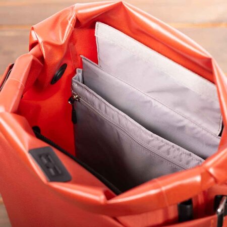 Ortlieb Enkele Fietstas en Rugtas Vario QL 3.1 Rooibos 20L