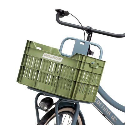 Urban Proof Fietskrat Recycled 30L Olive Green