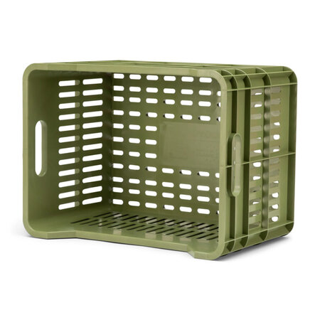 Urban Proof Fietskrat Recycled 30L Olive Green