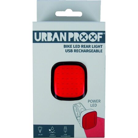 Urban Proof LED Achterlicht High Power Oplaadbaar