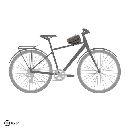 Ortlieb Top Tube Bag 1,5L Dark Sand