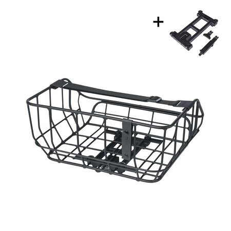 Basil Fietsmand Portland MIK 2.0 25L Zwart
