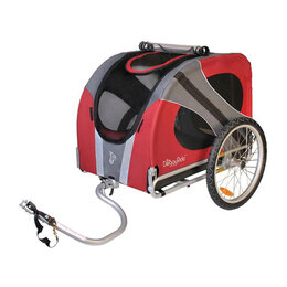 DoggyRide hondenfietskarren en accessoires Fietskar Novel Rood