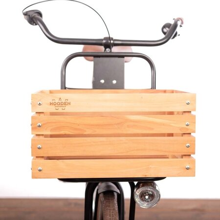 Wooden Amsterdam Houten Fietskrat L