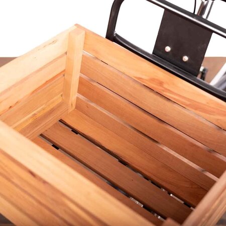 Wooden Amsterdam Houten Fietskrat L
