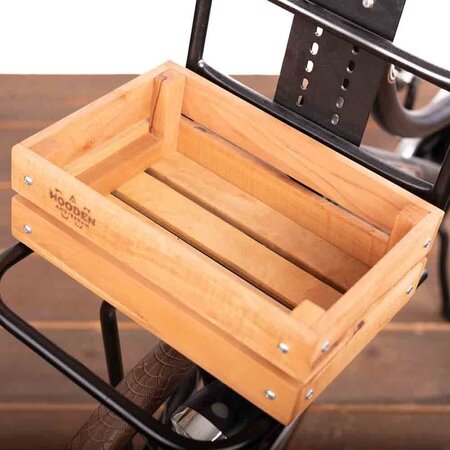 Wooden Amsterdam Houten Fietskrat S