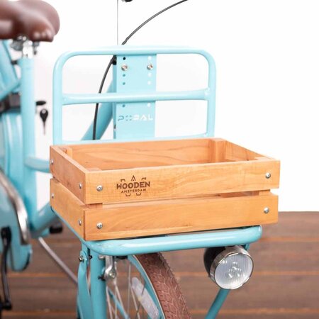 Wooden Amsterdam Houten Fietskrat S
