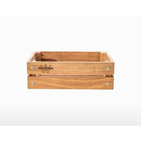 Wooden Amsterdam Houten Fietskrat S