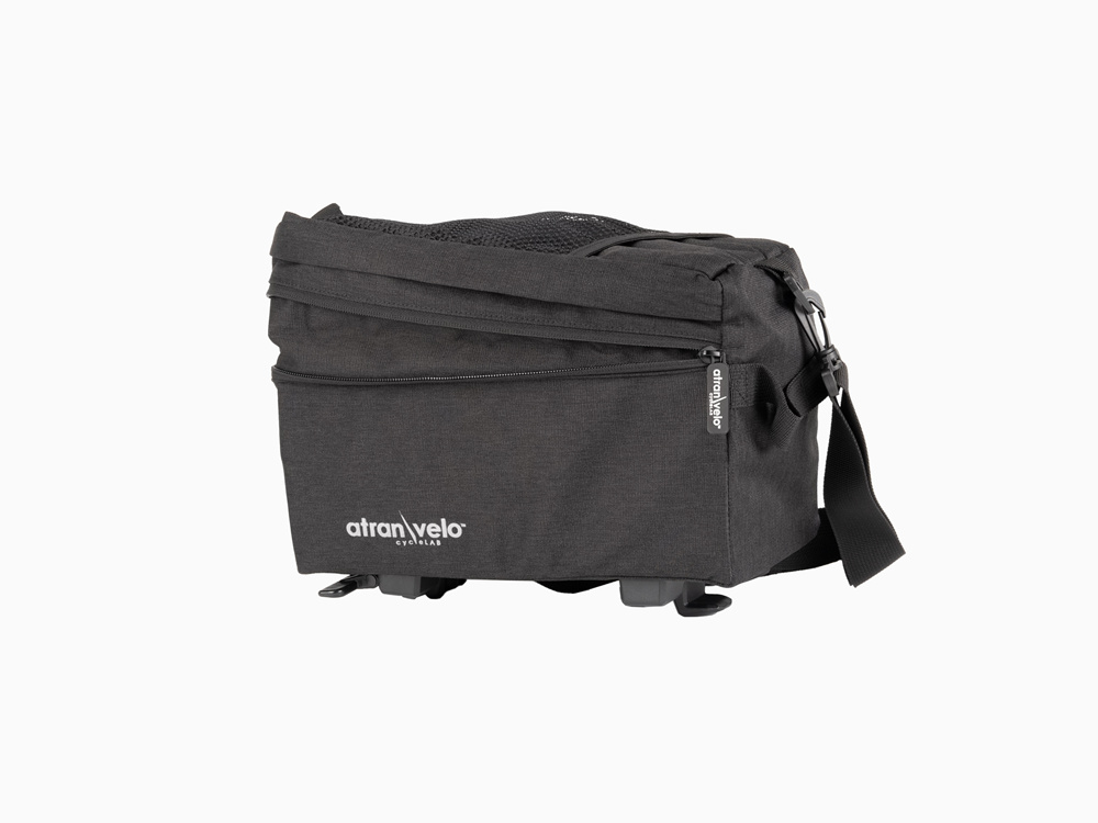 Bagagedragertas Zap Easy Top Bag AVS 11L Zwart