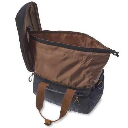Basil Miles Trunkbag 7L MIK 2.0 Bagagedragertas Black Brown