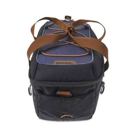 Basil Miles Trunkbag 7L MIK 2.0 Bagagedragertas Black Brown