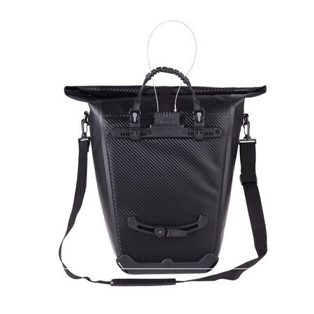 Willex Enkele fietstas Carbonite 25L Zwart