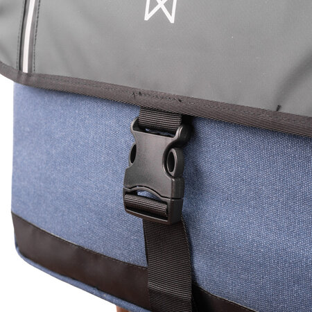 Willex Dubbele Businesstas 46L Blauw/Zwart